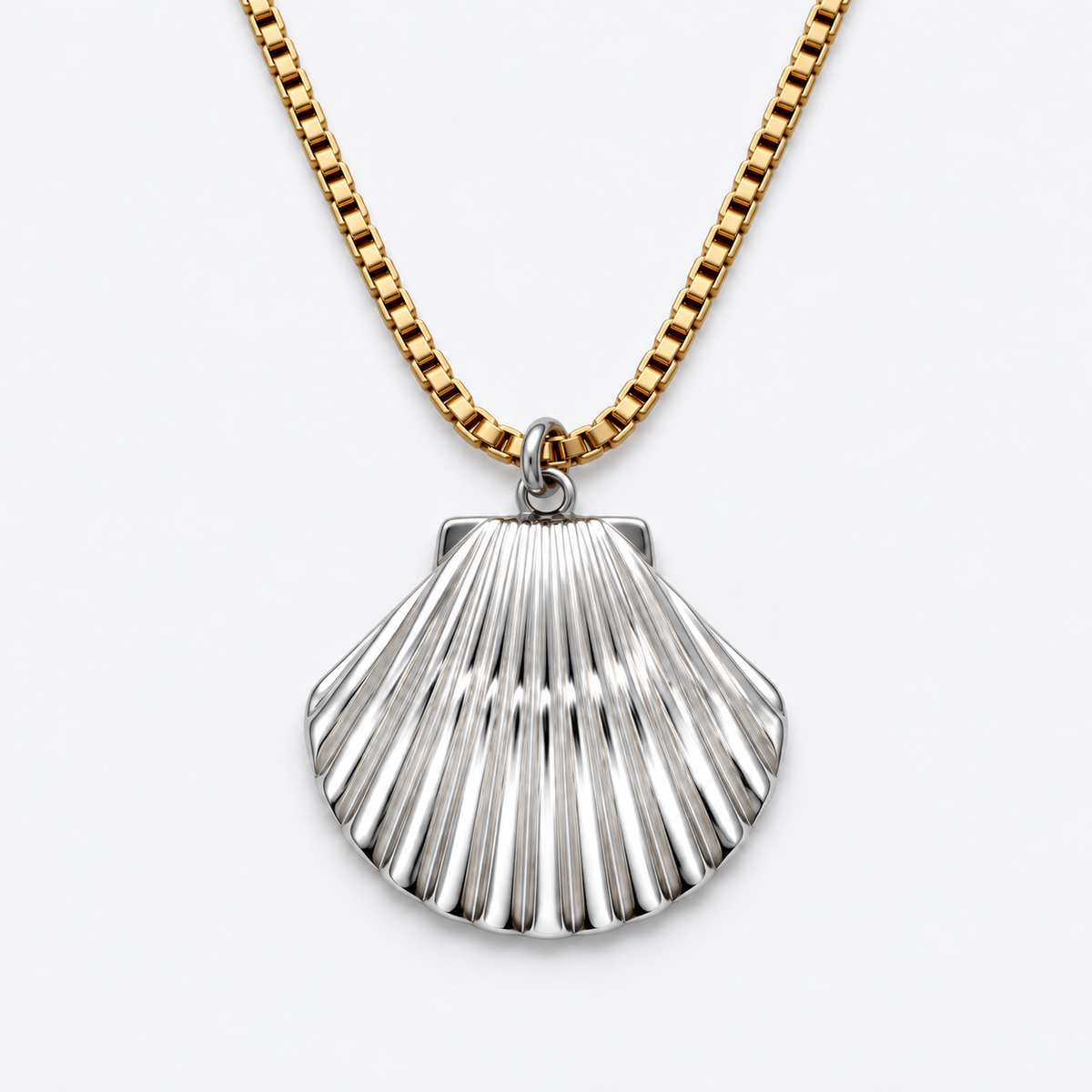 shell two tone chain