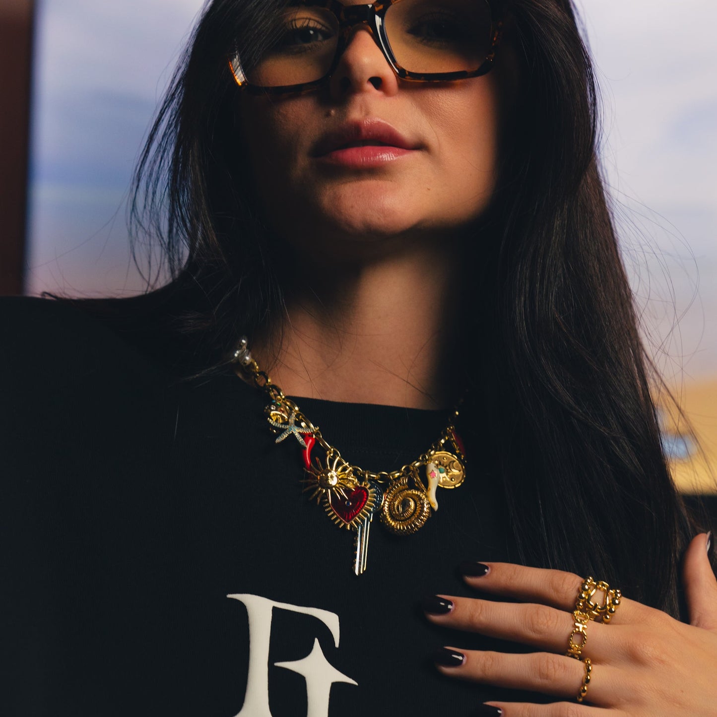 Los Charms Necklace