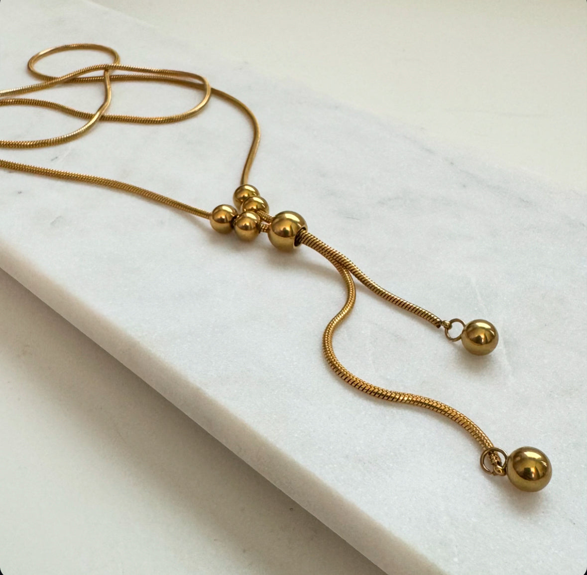 beads lariat