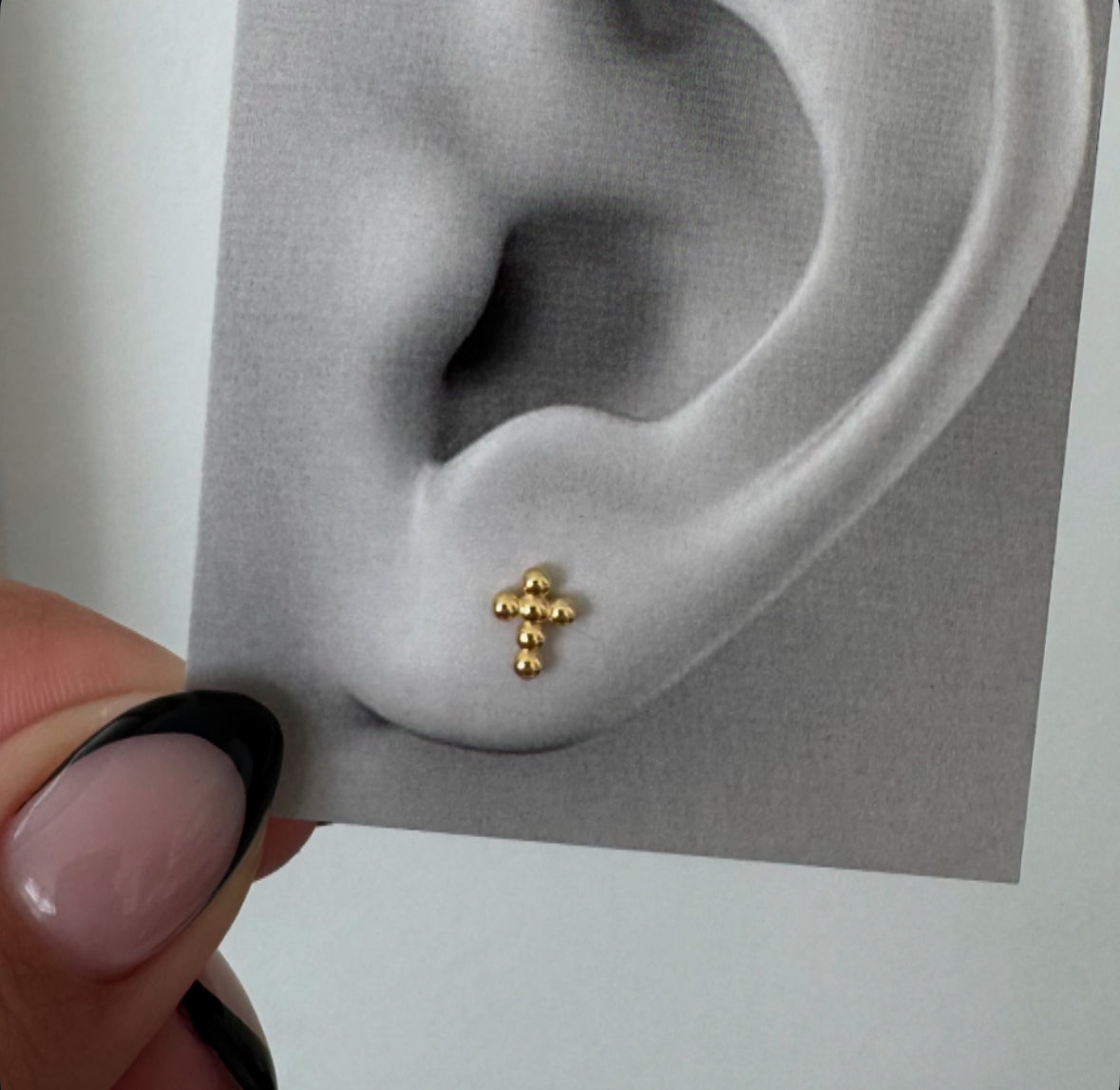 cross beaded
