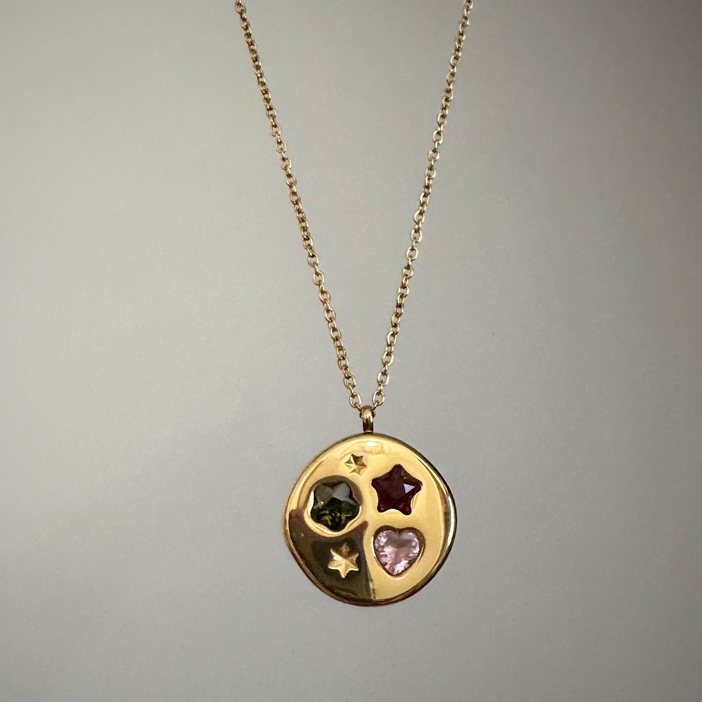 colorful medal chain