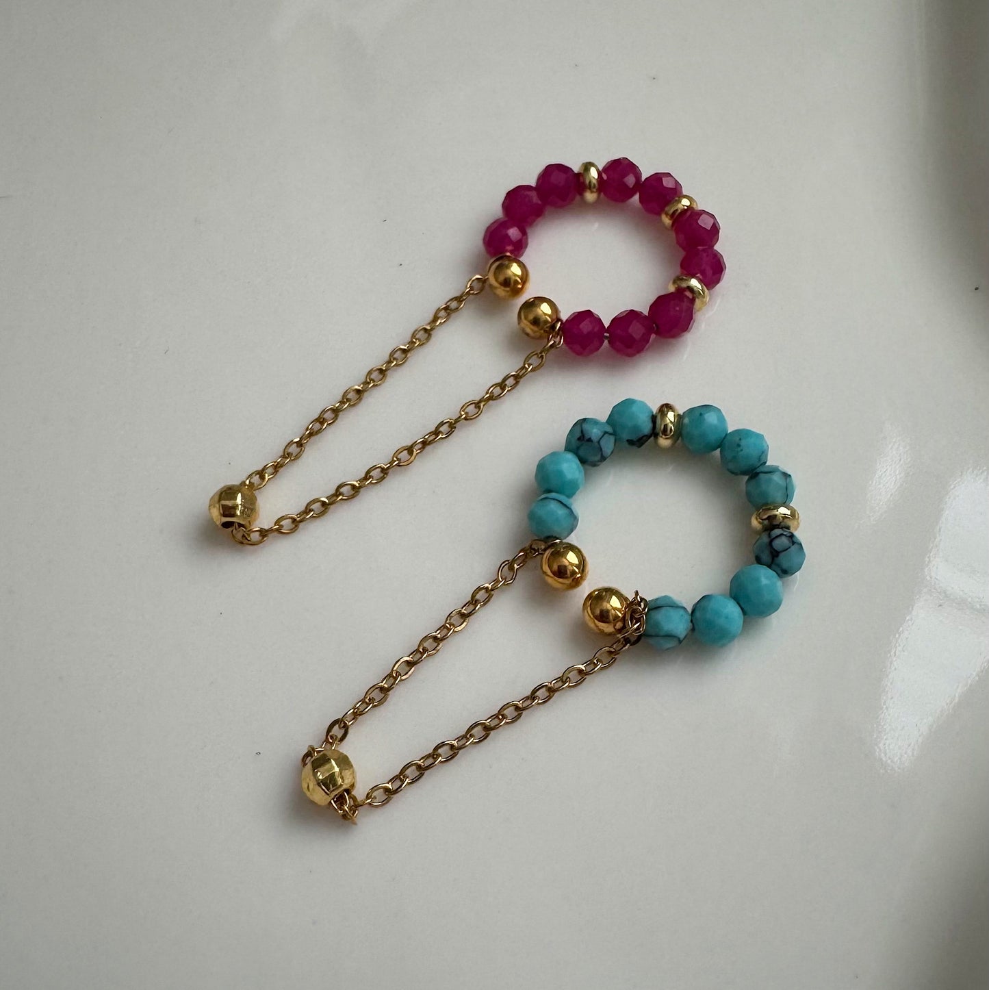 beaded earcuff