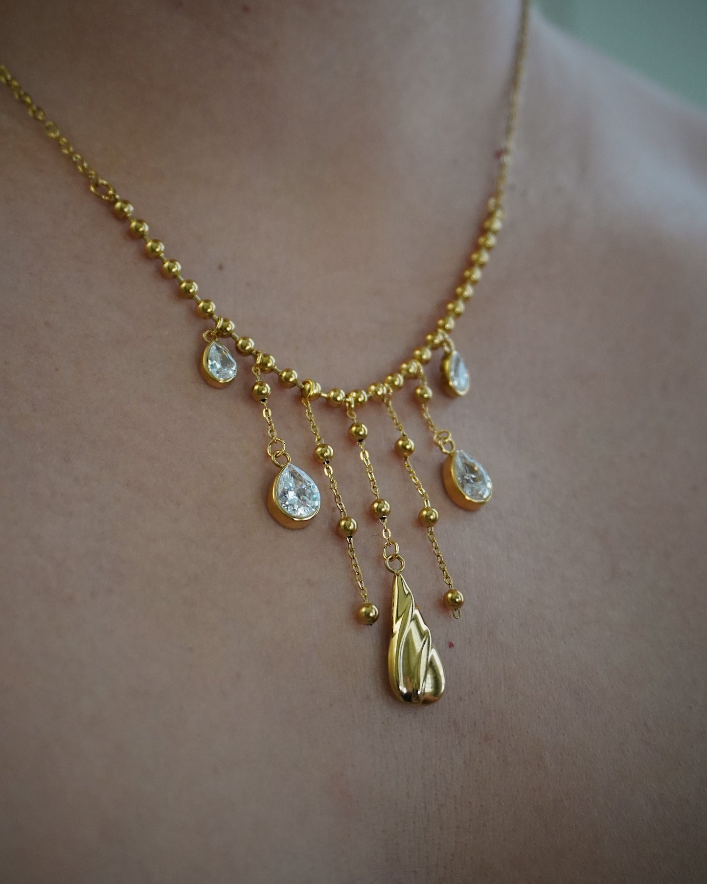 droplets necklace