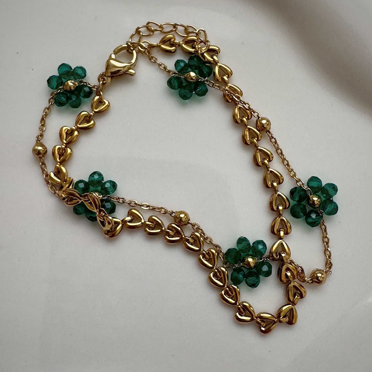 green florecita bracelet