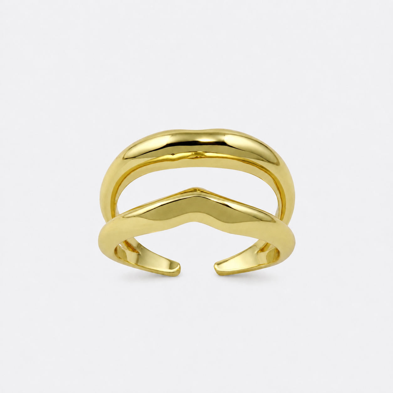 double pointed ring