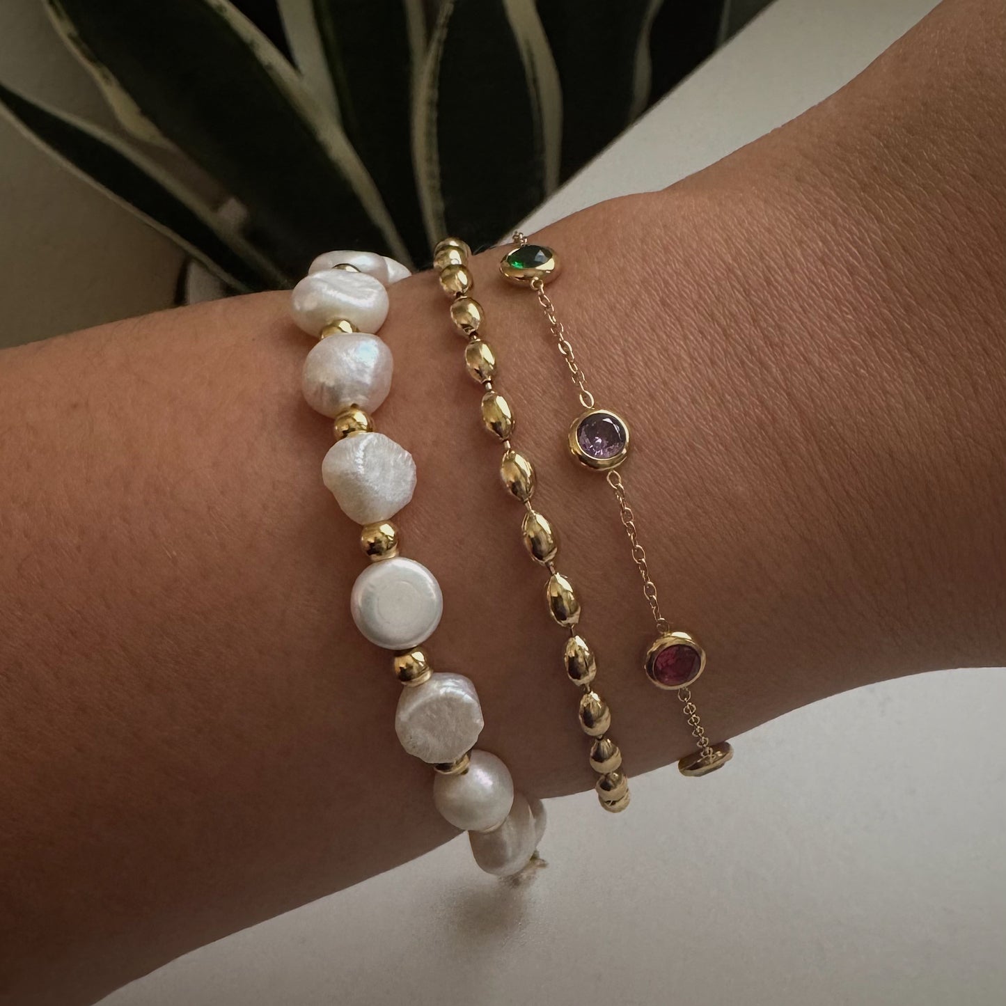 beaded bracelet