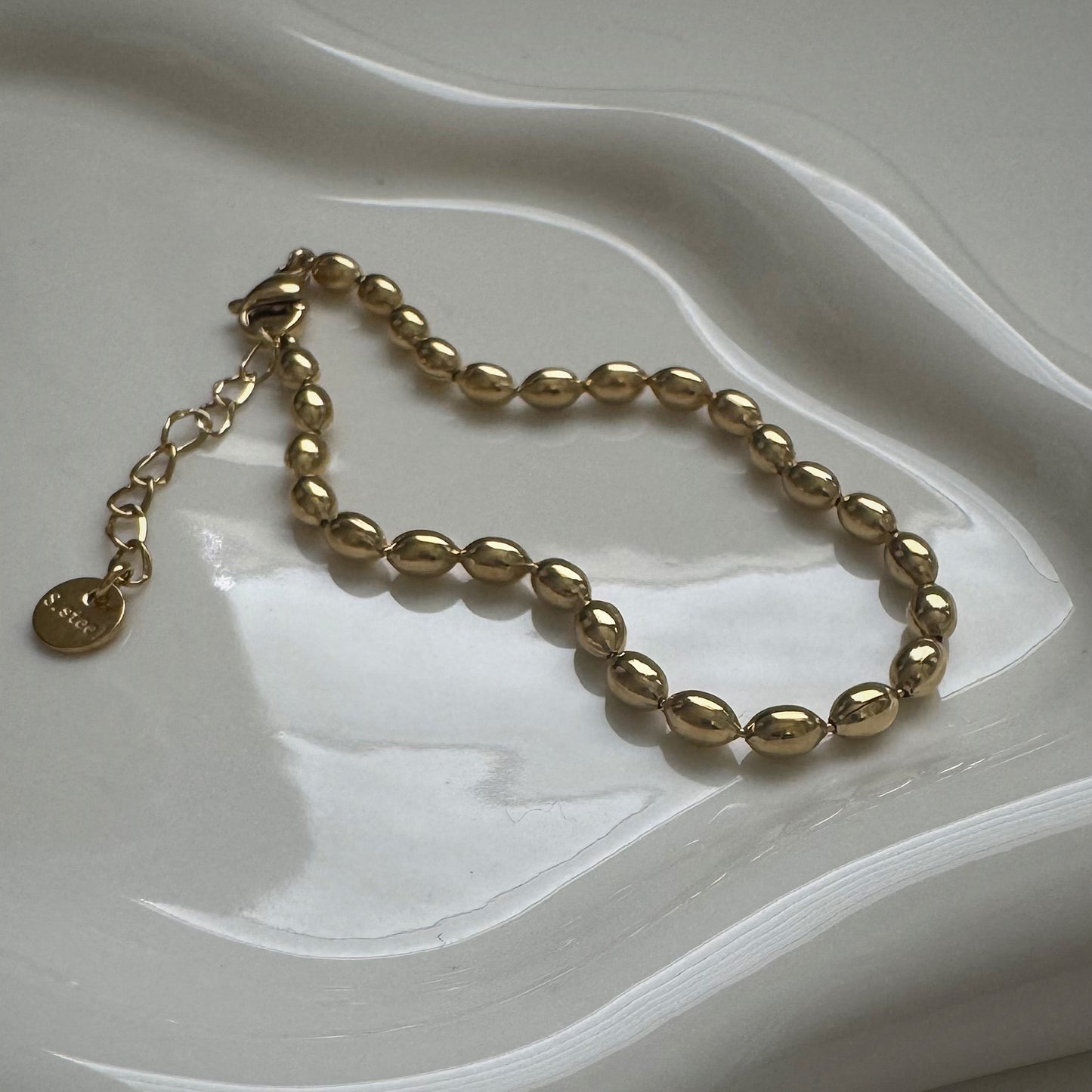 beaded bracelet