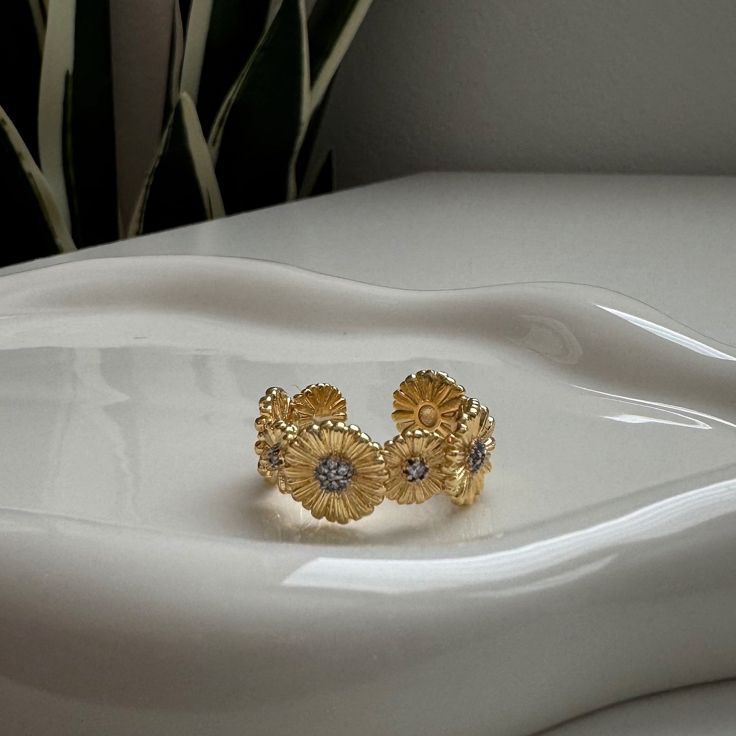 sunflower ring