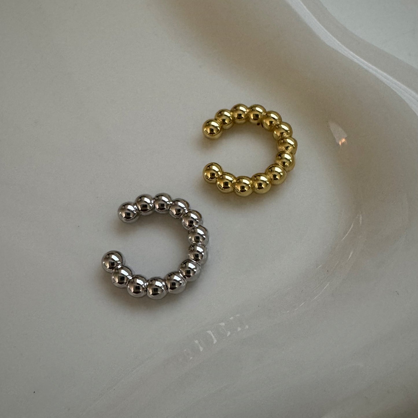 beaded earcuff set