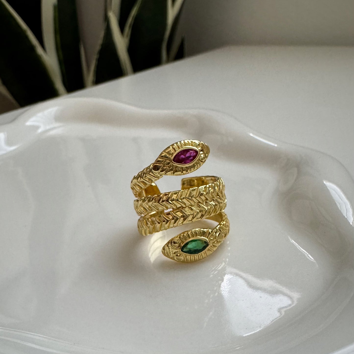 snake ring