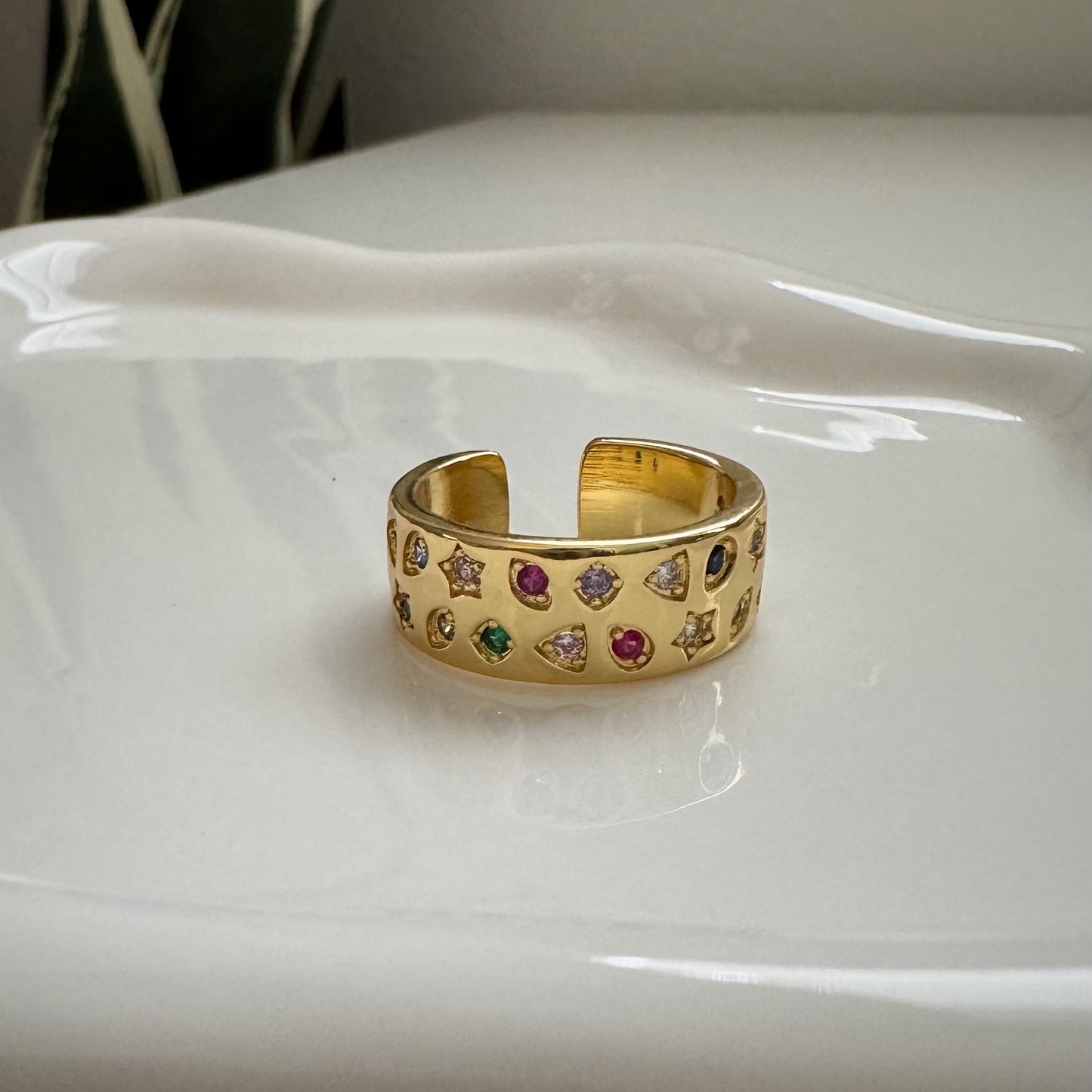 colorful chunky band
