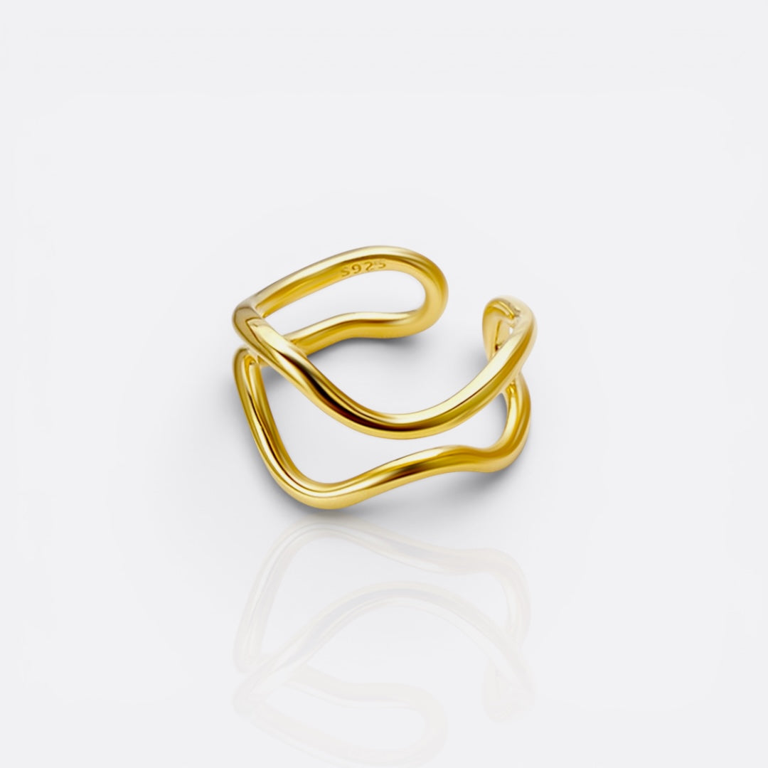 wavy ring