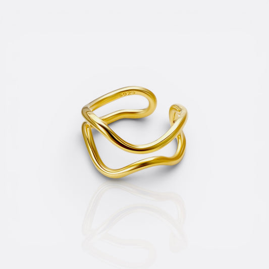 wavy ring