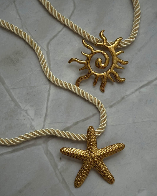 rope summer necklace