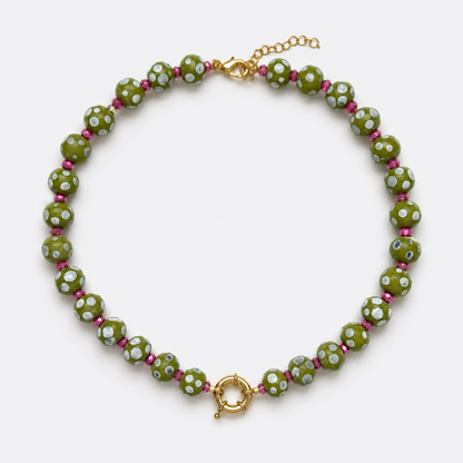 matcha vibes necklace