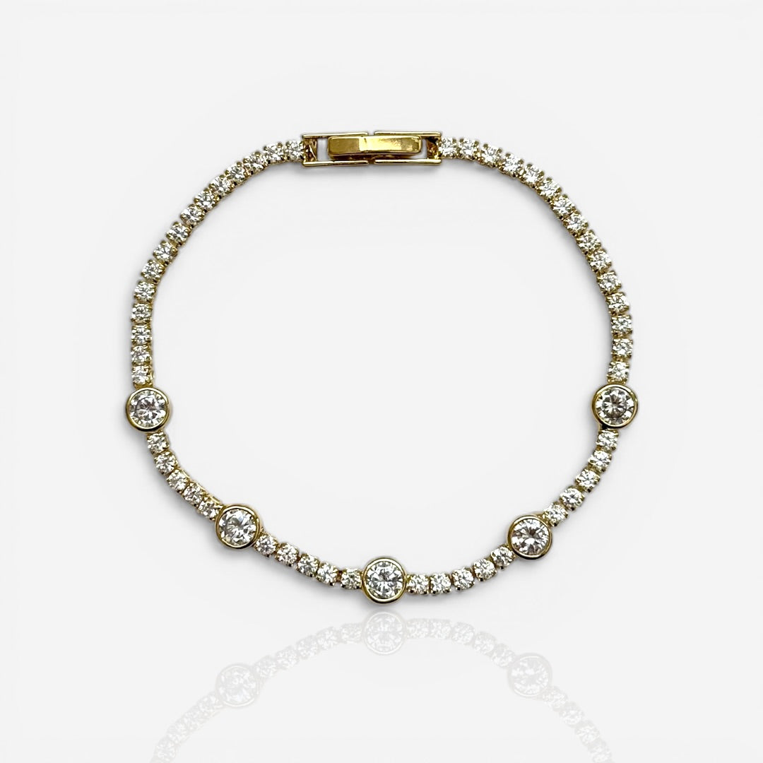 circle tennis bracelet