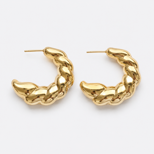 chunky rope hoops