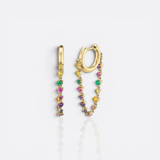 chained colorful hoops