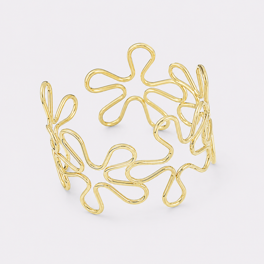floral cuff