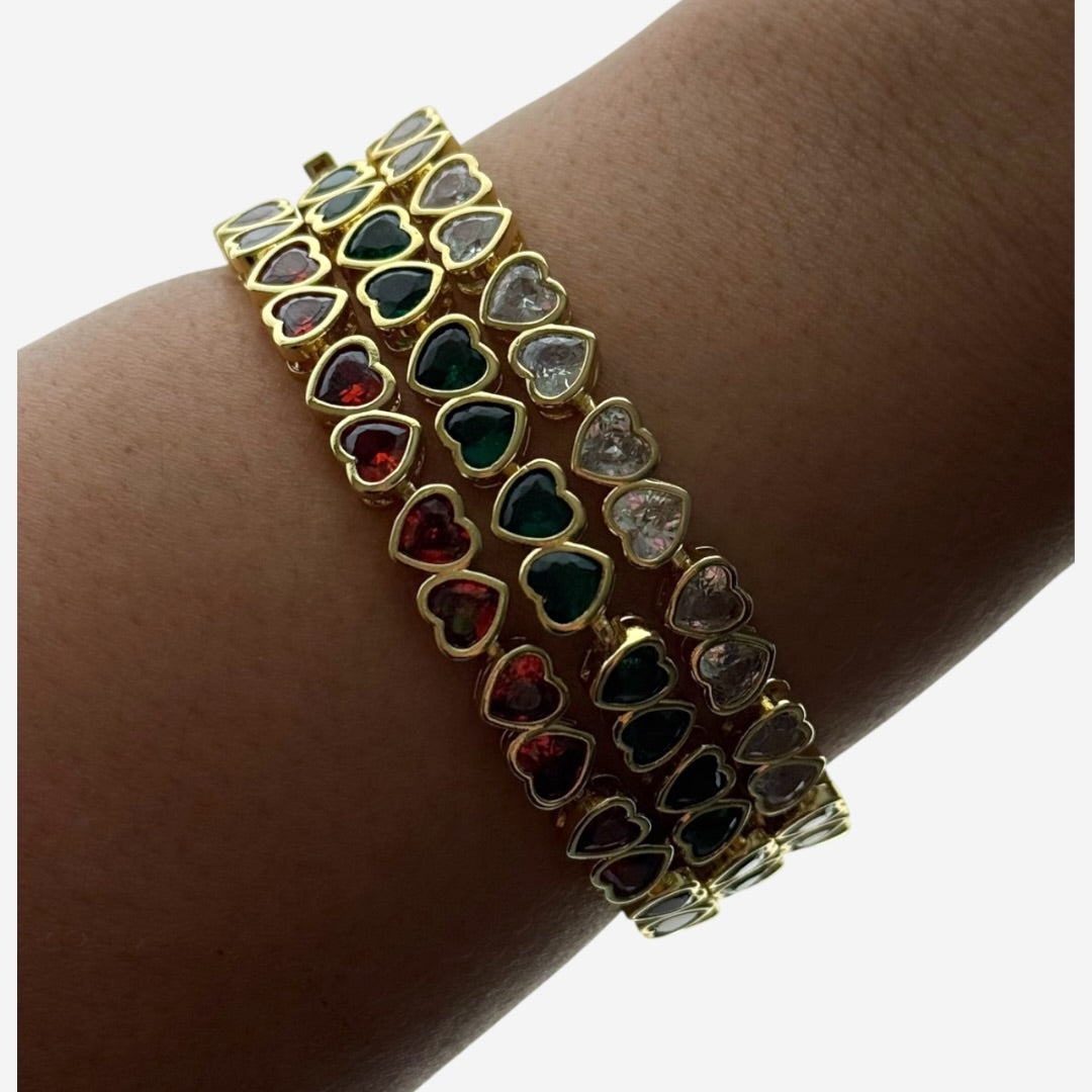 hearts bracelet