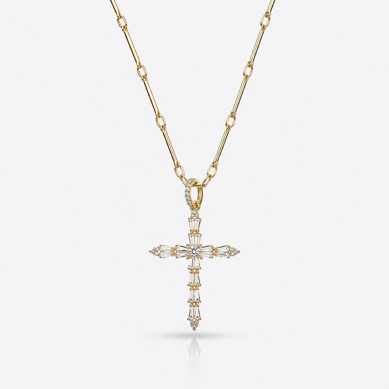 925 cross necklace