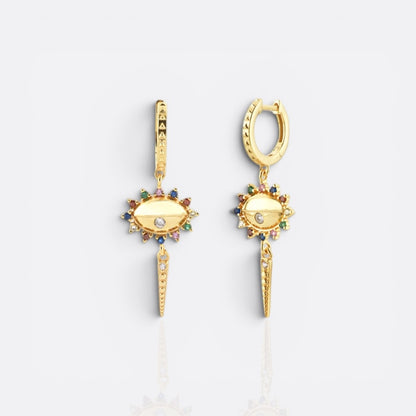 colorful eye hoops