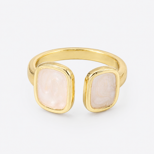 opal squares ring