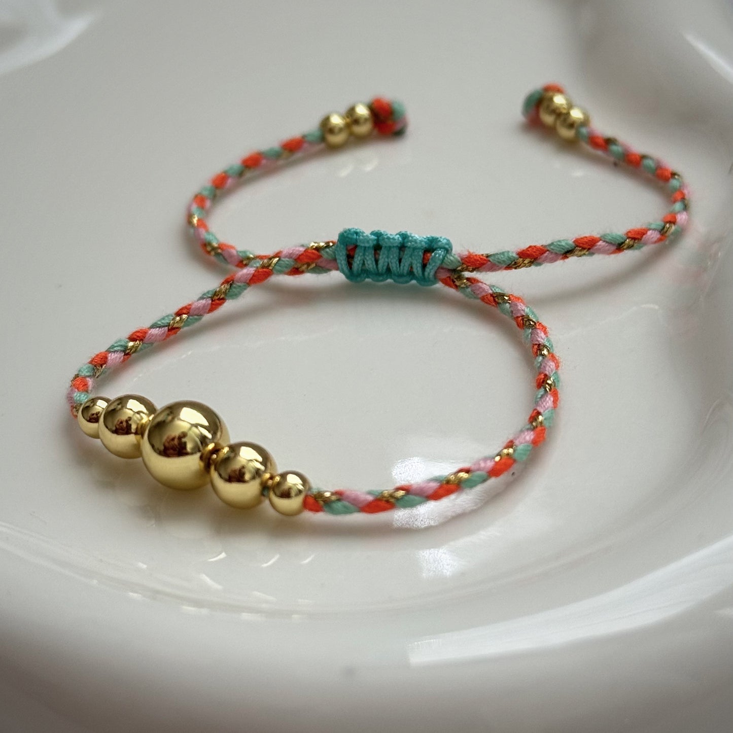 corded bubbles bracelet