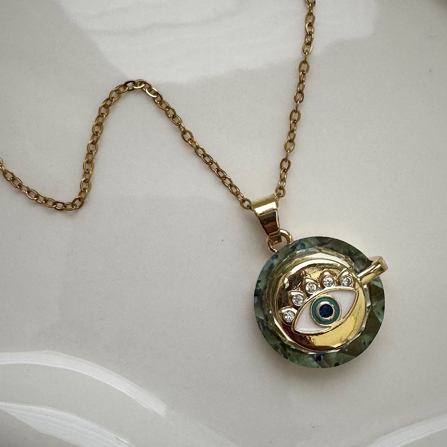 eye necklace
