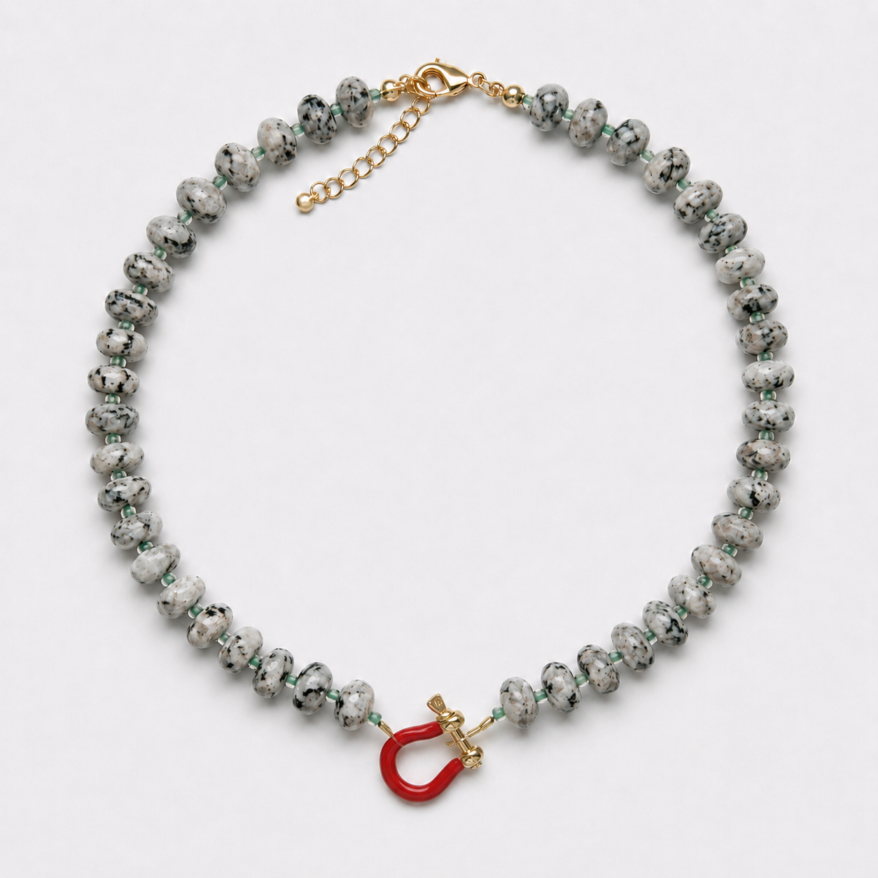funky dalmatian necklace