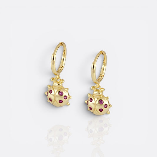 ladybug hoops