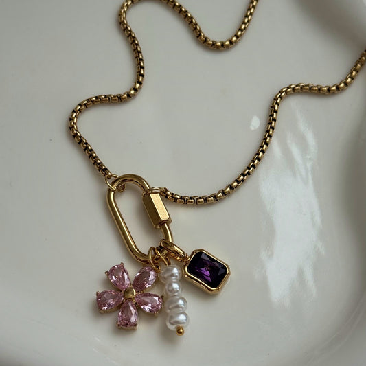 florecita charms necklace