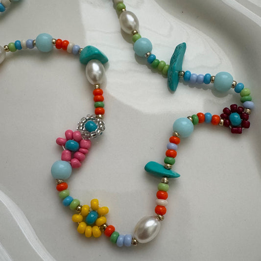 just a girl necklace