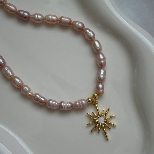 pink pearls & sparkle