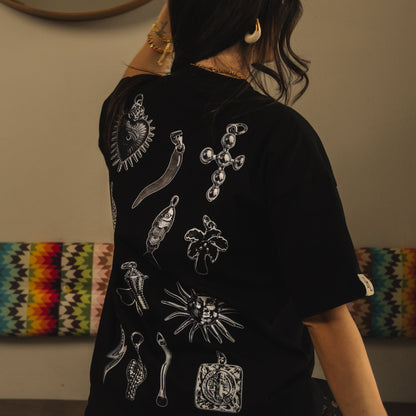 Los Charms Oversized Tee