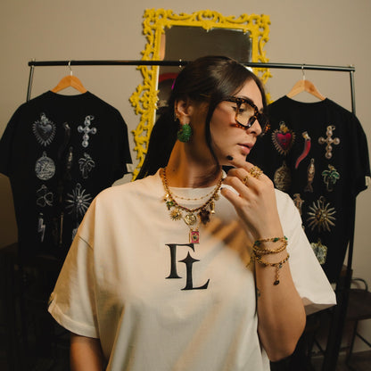 Los Charms Oversized Tee