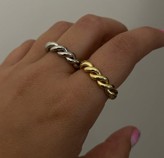 chunky rope ring