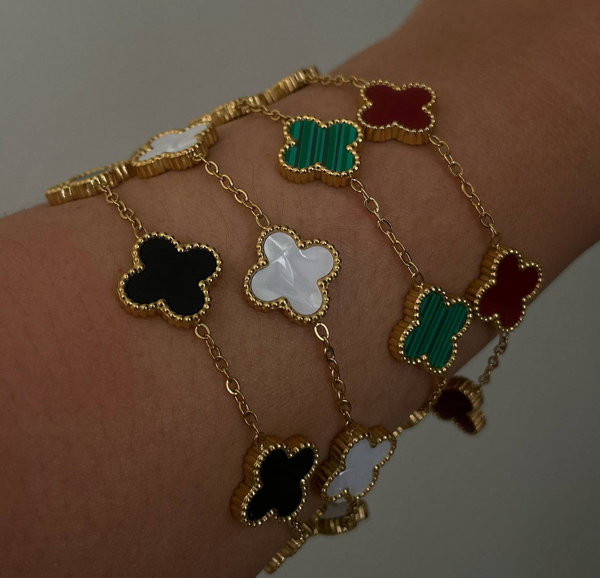 clover bracelet