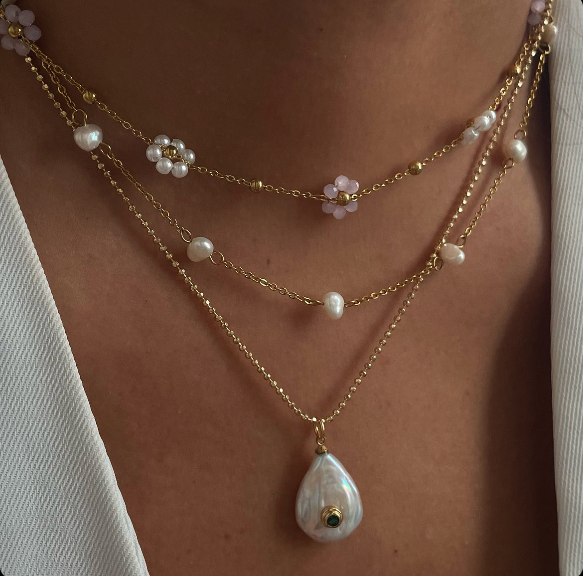 pearl necklace