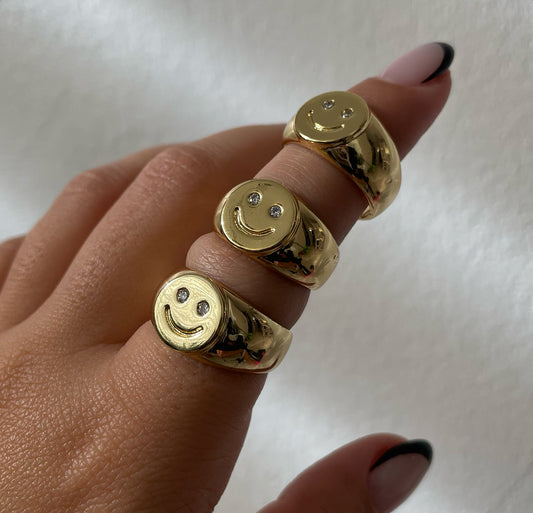 smiley ring