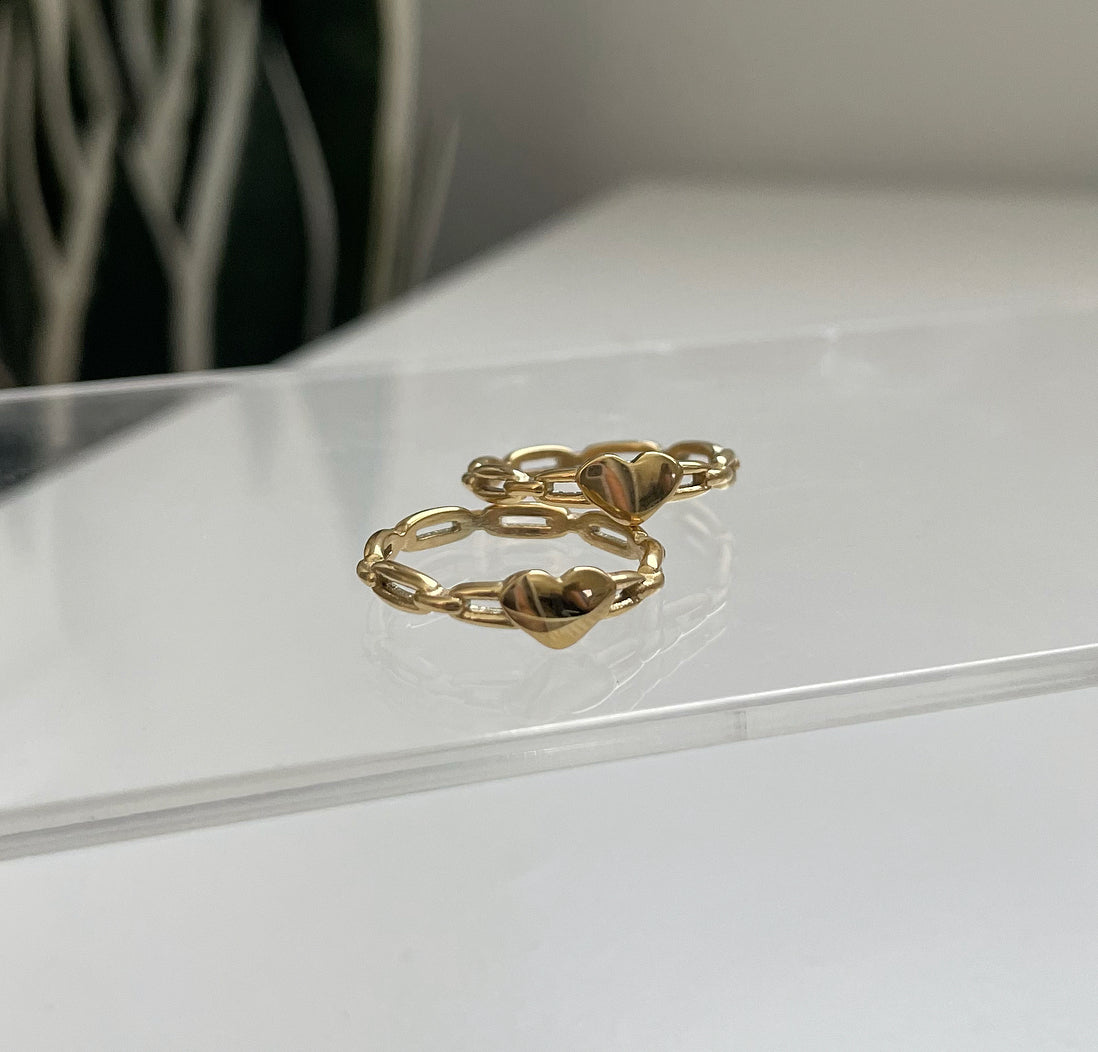 cubanita heart ring