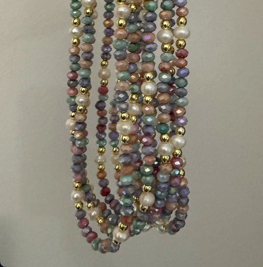 pastel necklace