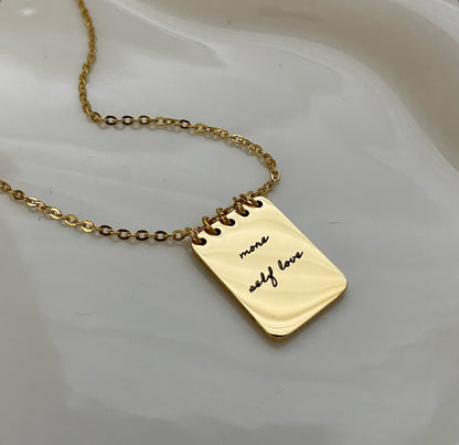 self love necklace