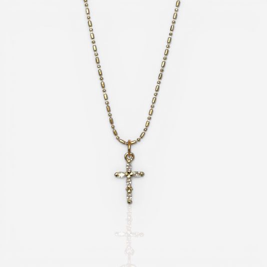 mini cross choker