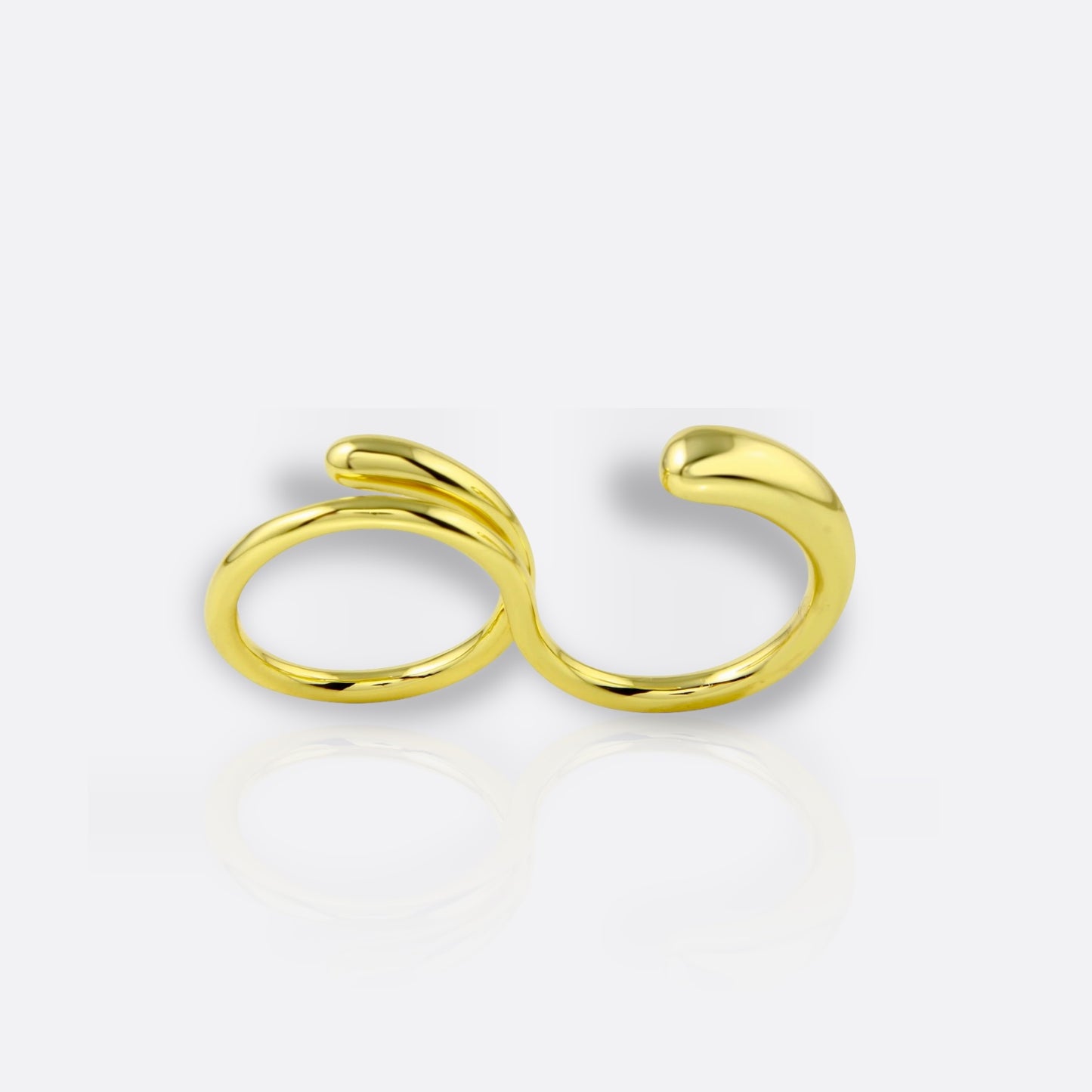 double wrapped ring