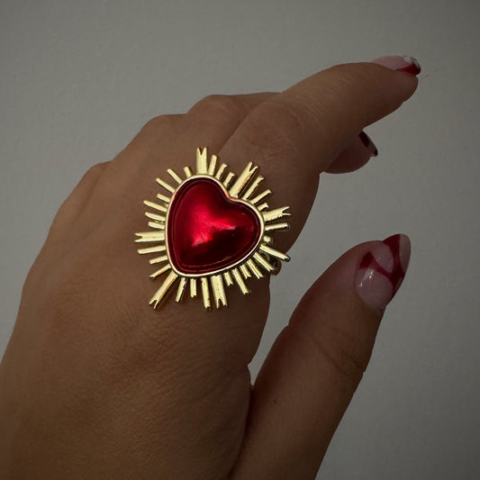 sacred heart ring