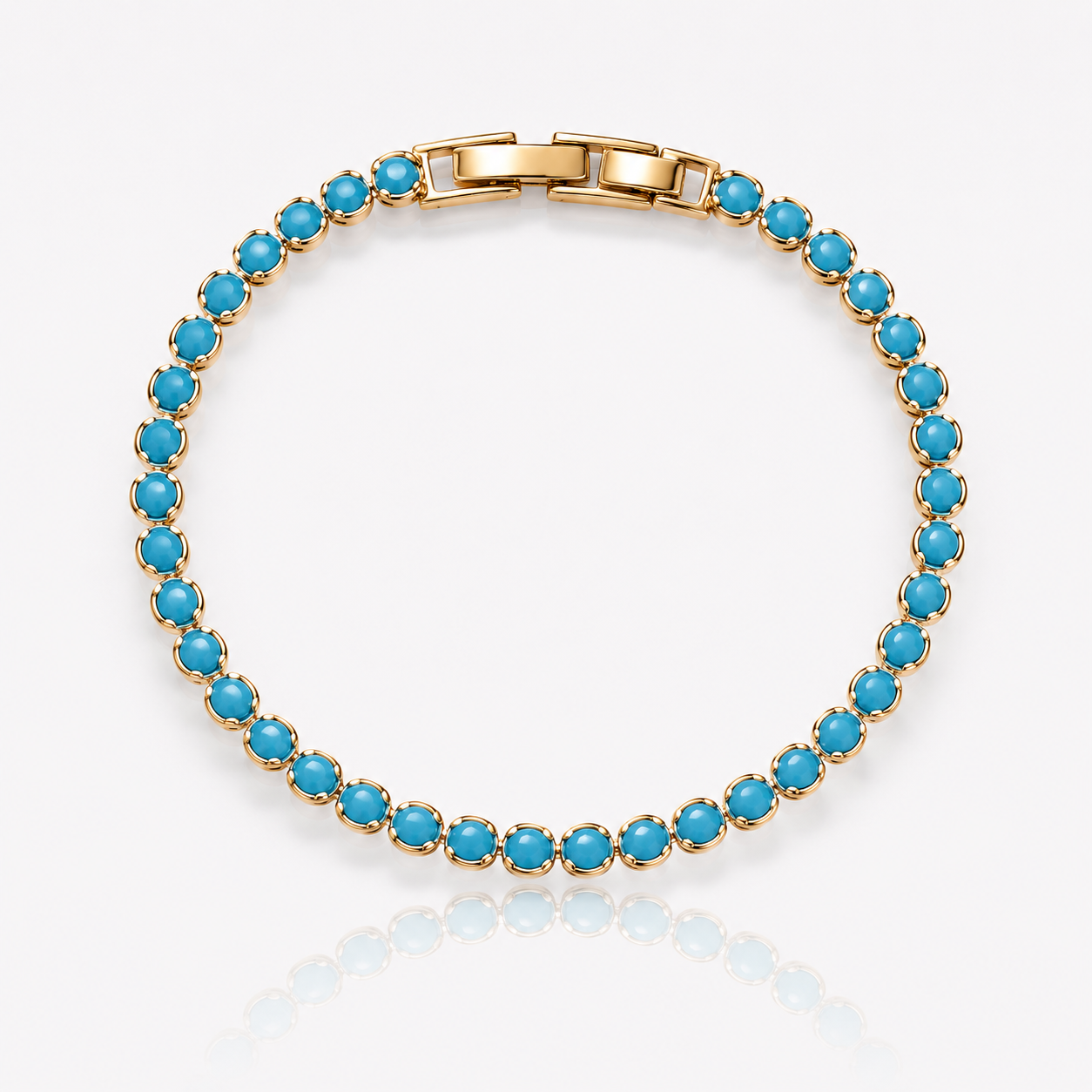 turquoise tennis bracelet