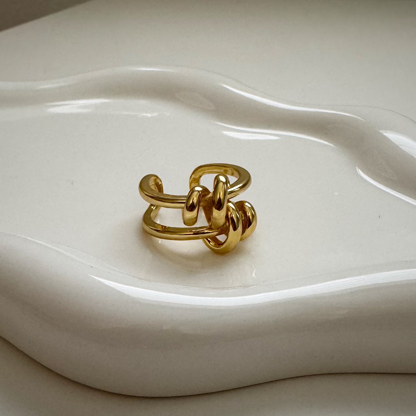 double knotted ring