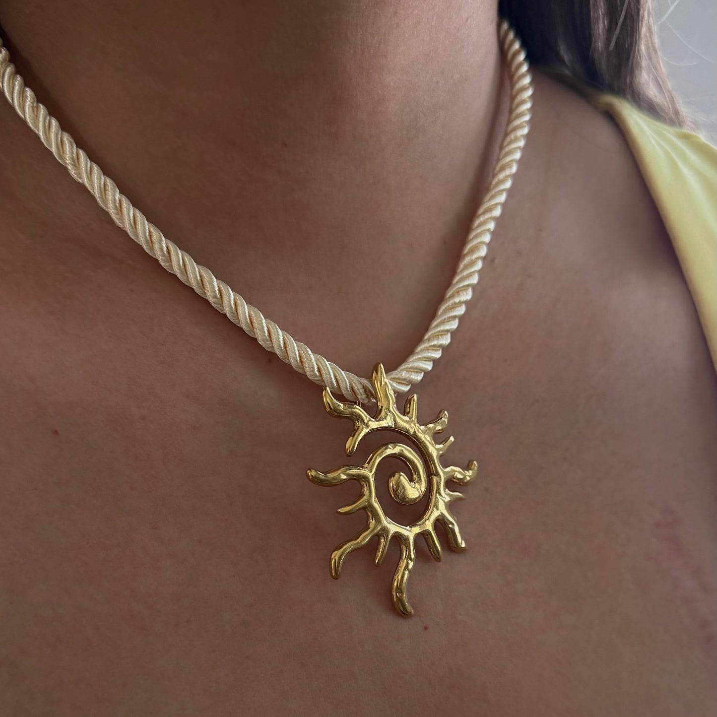 rope summer necklace