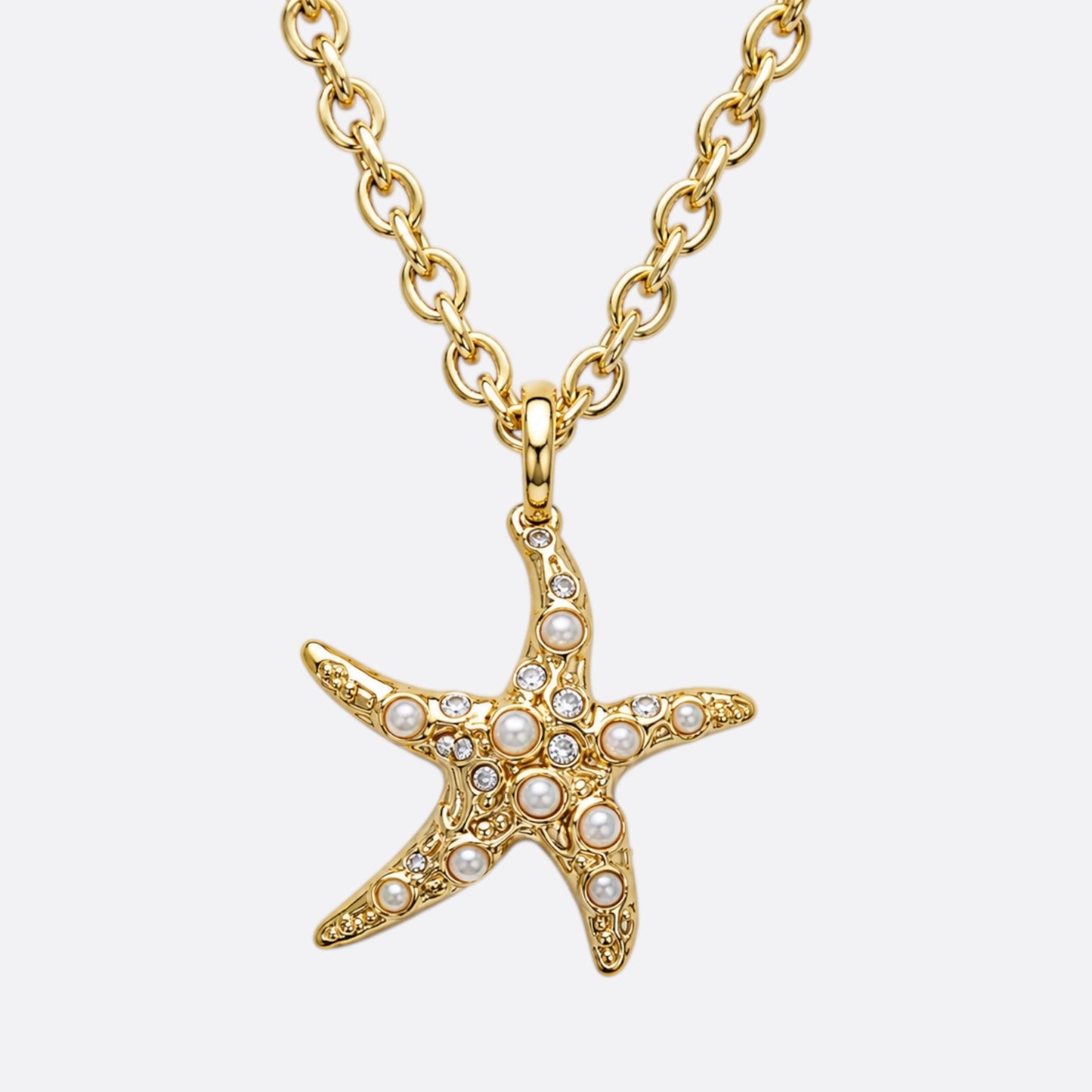 starfish opal necklace